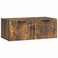 Mobile Porta TV da Muro Rovere Fumo 78,5 x 41 x 30 cm