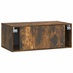 Mobile Porta TV da Muro Rovere Fumo 78,5 x 41 x 30 cm