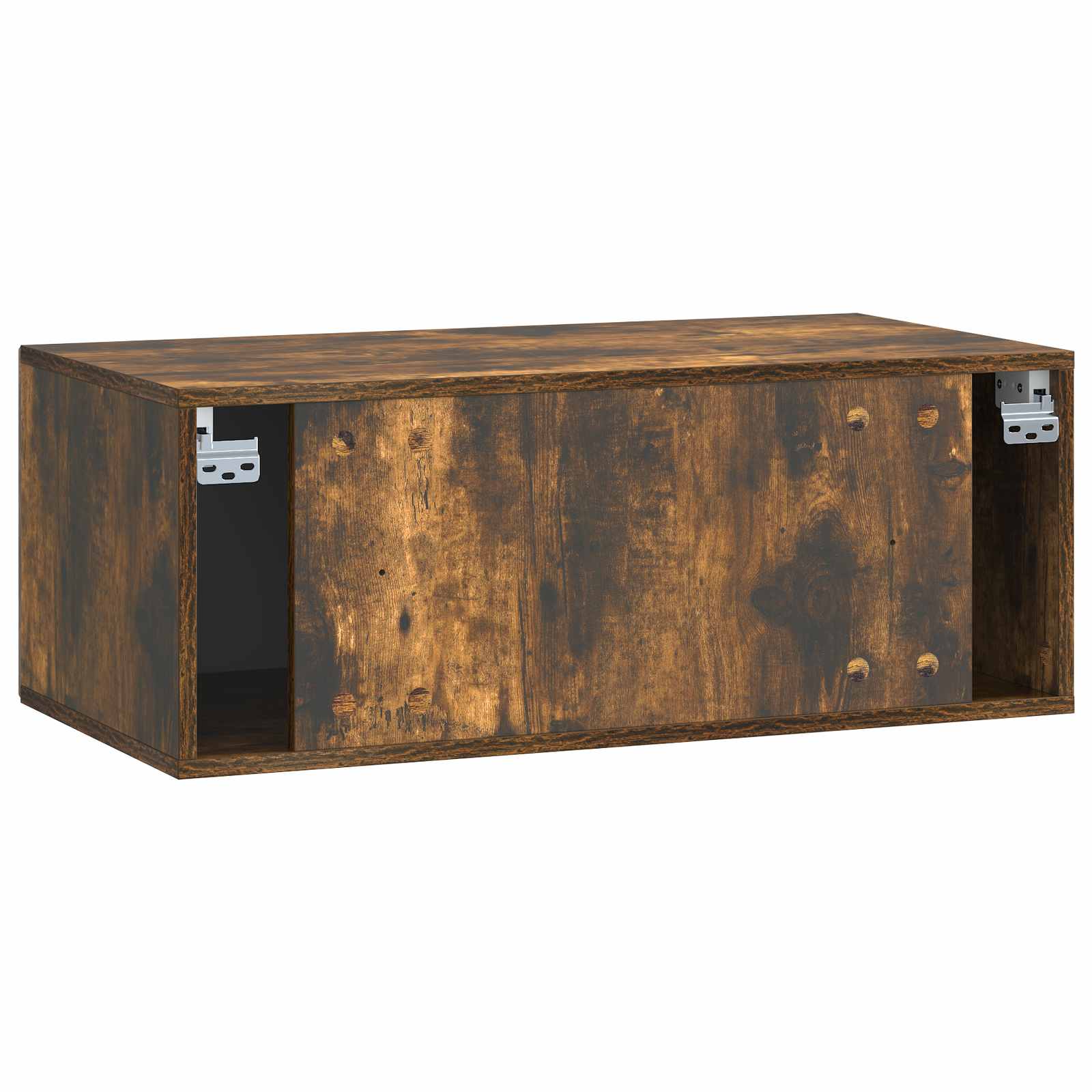 Mobile Porta TV da Muro Rovere Fumo 78,5 x 41 x 30 cm