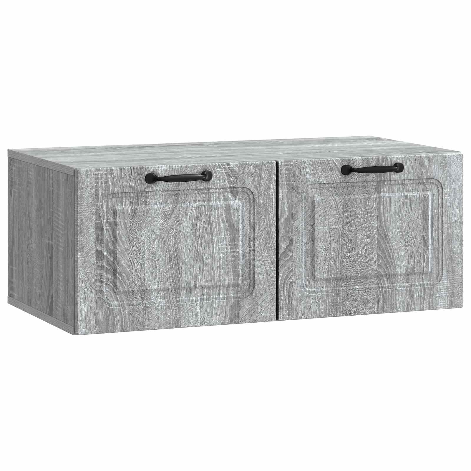 Mobile Porta TV da Muro Grigio Sonoma 78,5 x 41 x 30 cm
