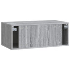 Mobile Porta TV da Muro Grigio Sonoma 78,5 x 41 x 30 cm