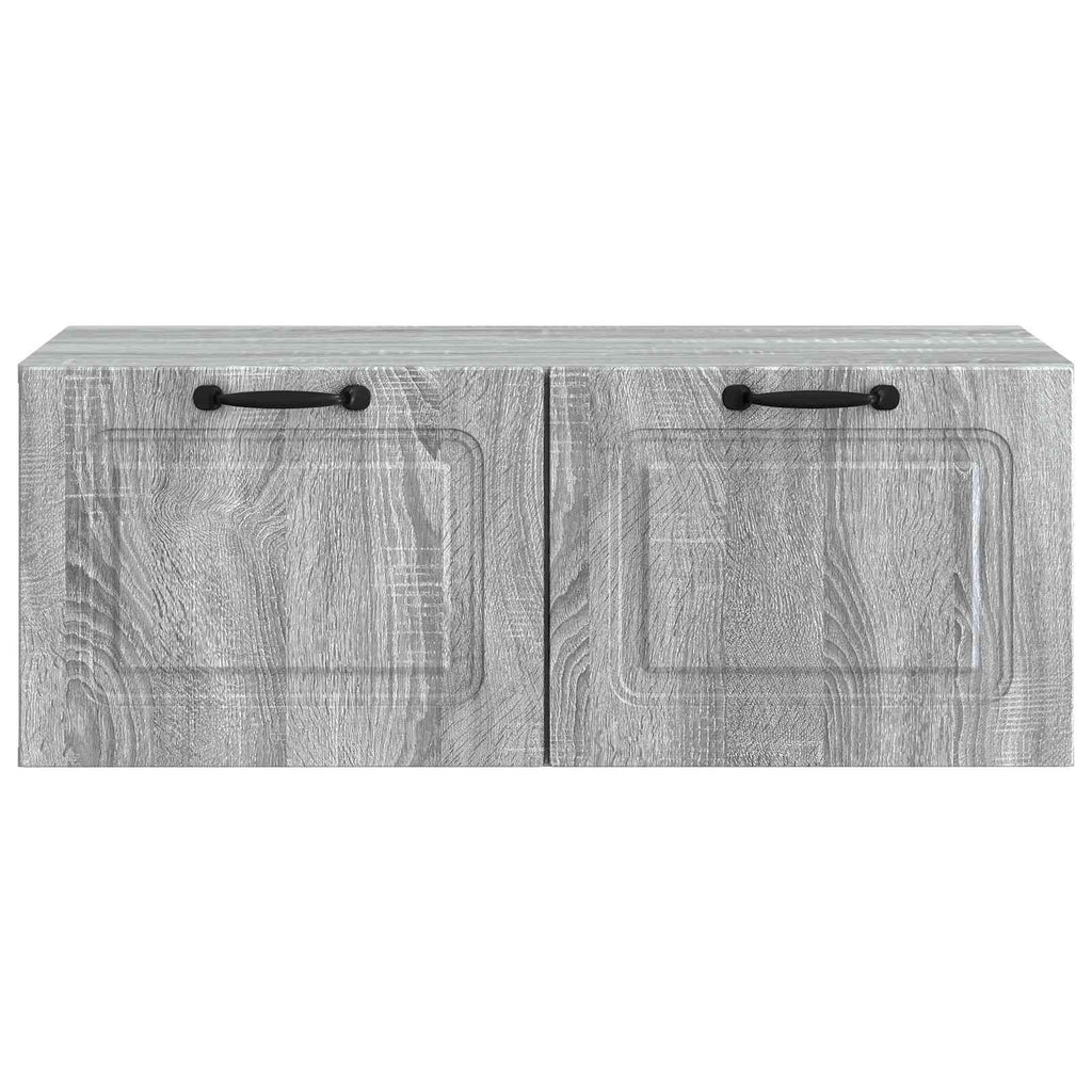 Mobile Porta TV da Muro Grigio Sonoma 78,5 x 41 x 30 cm
