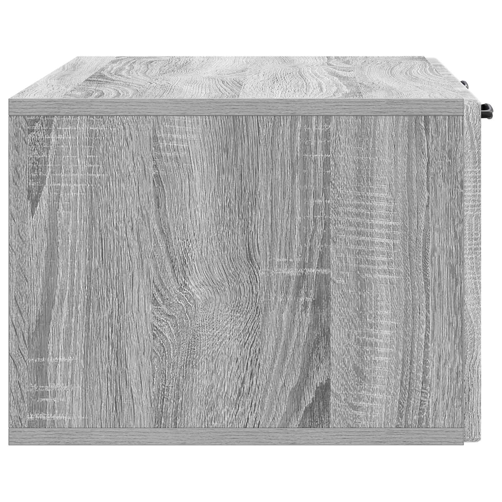 Mobile Porta TV da Muro Grigio Sonoma 78,5 x 41 x 30 cm