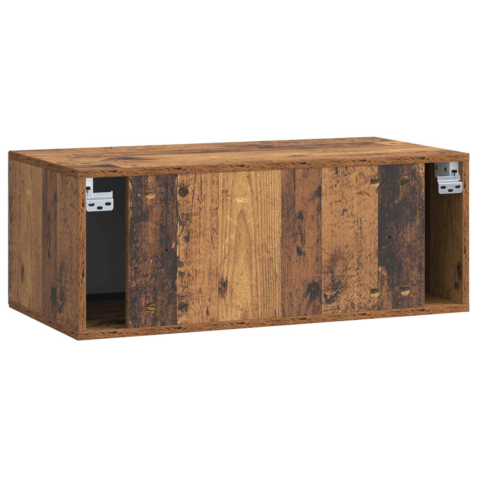 Mobile Porta TV da Muro Legno antico 78,5 x 41 x 30 cm