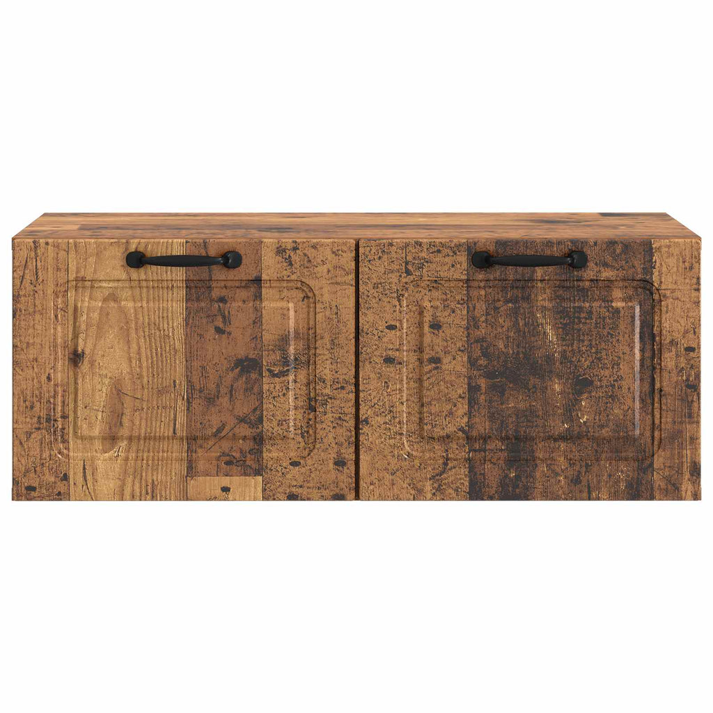 Mobile Porta TV da Muro Legno antico 78,5 x 41 x 30 cm