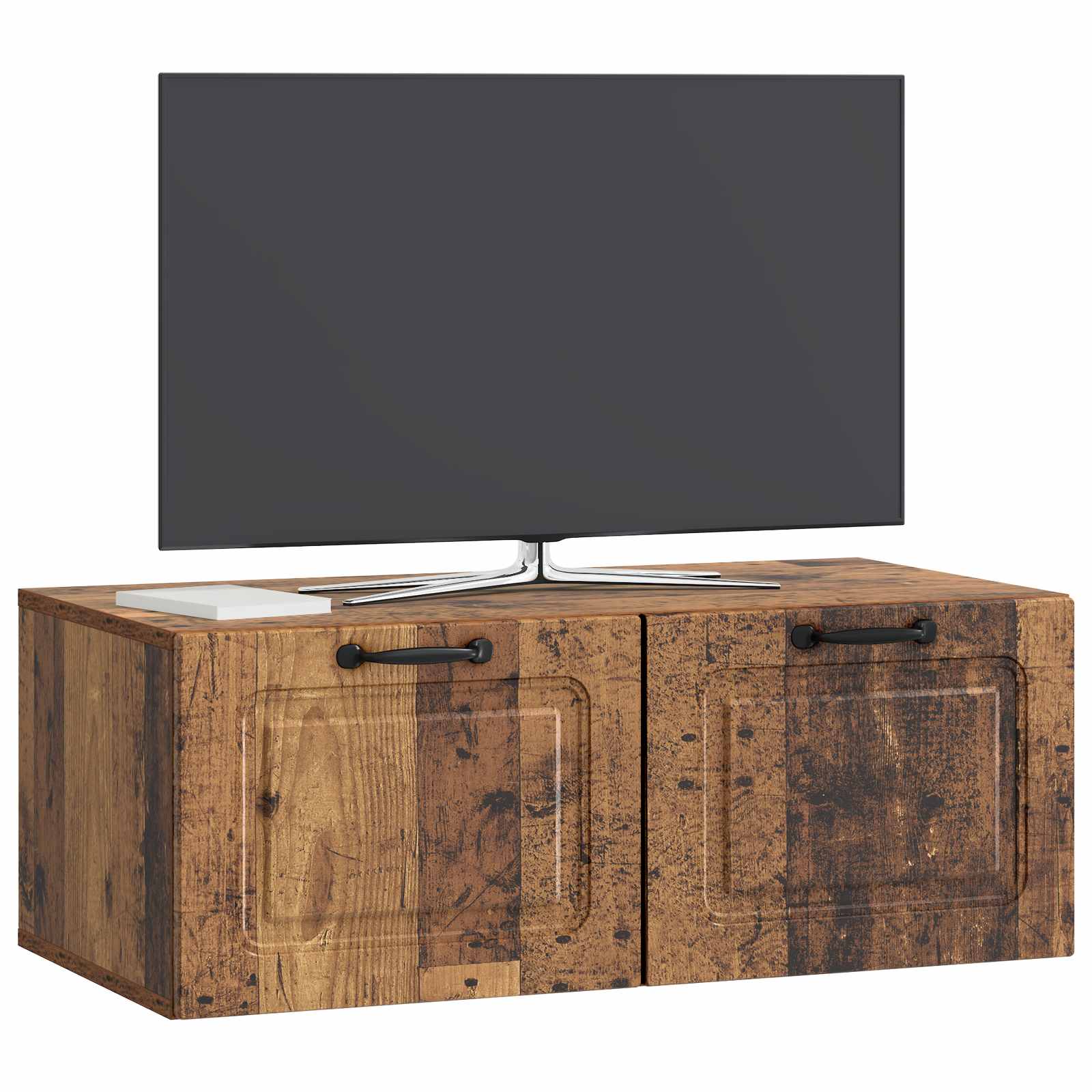 Mobile Porta TV da Muro Legno antico 78,5 x 41 x 30 cm