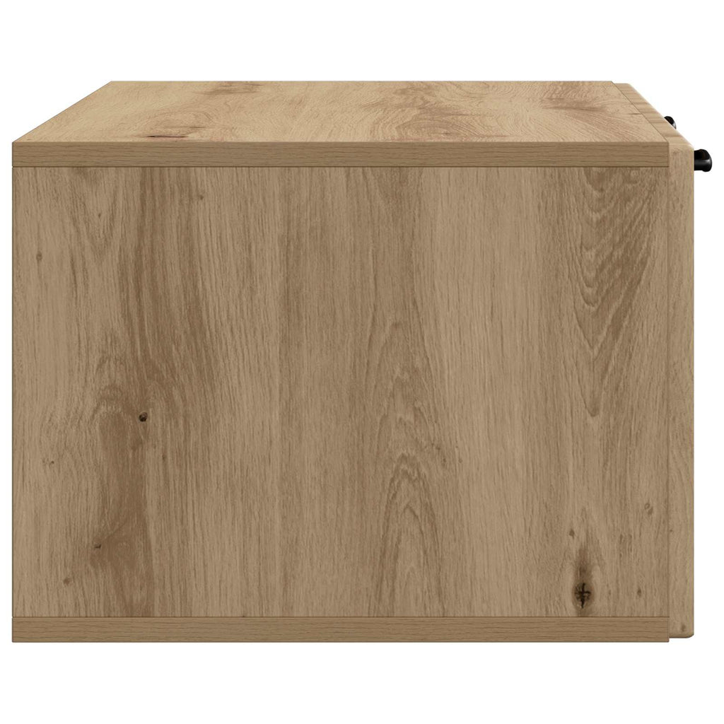 Mobile Porta TV da Muro Rovere Artigianale 78,5 x 41 x 30 cm