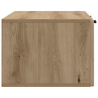 Mobile Porta TV da Muro Rovere Artigianale 78,5 x 41 x 30 cm