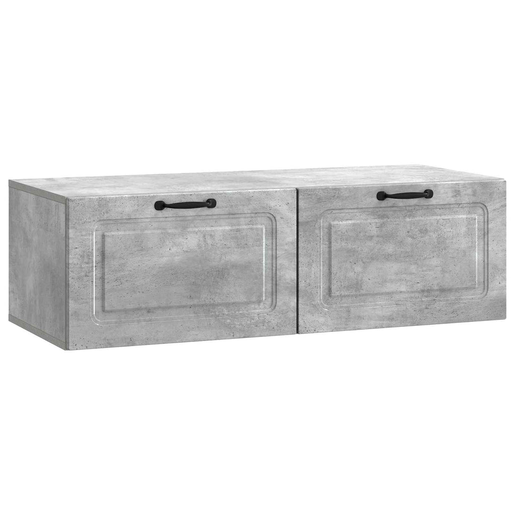 Mobile Porta TV da Muro Grigio Cemento 98 x 41 x 30 cm