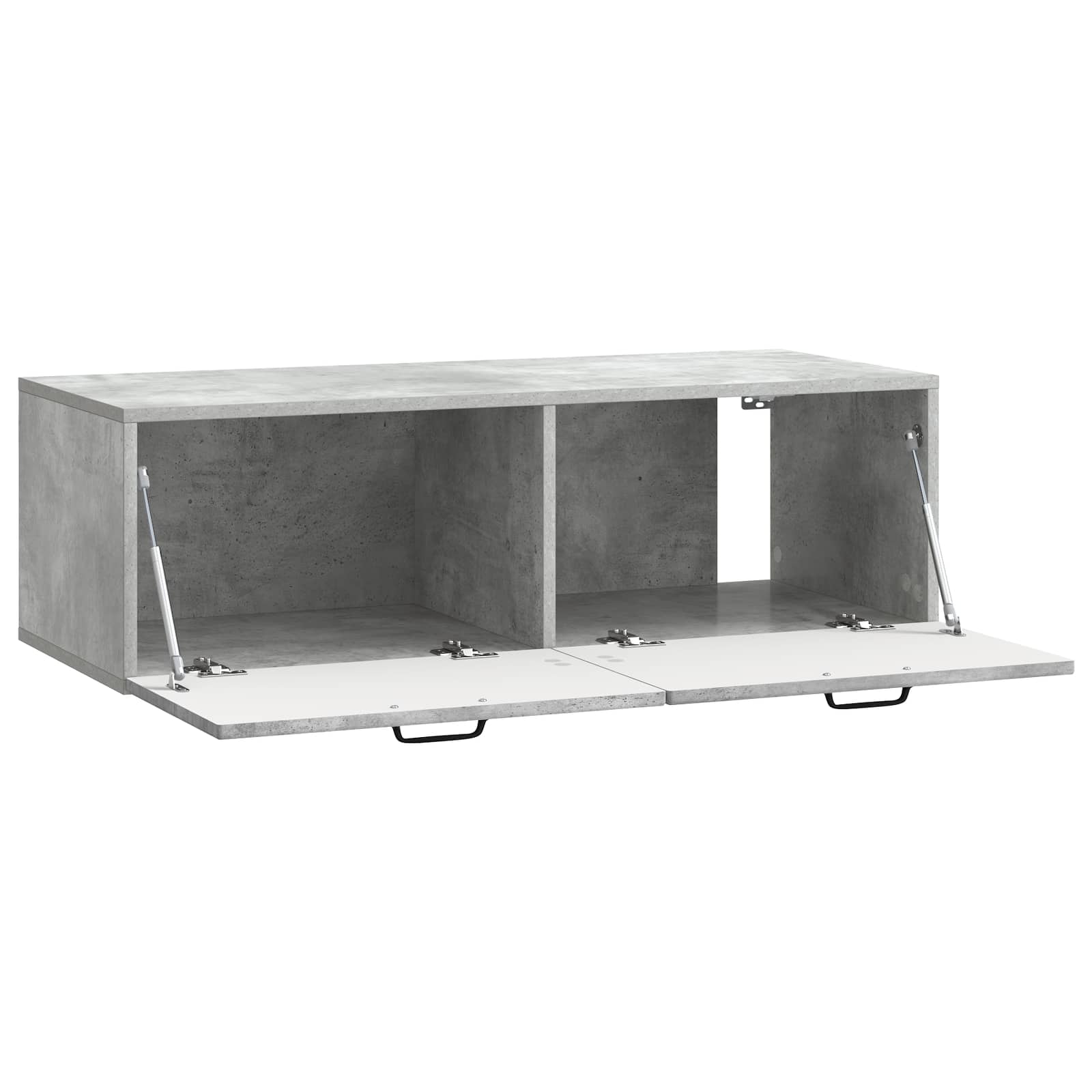 Mobile Porta TV da Muro Grigio Cemento 98 x 41 x 30 cm