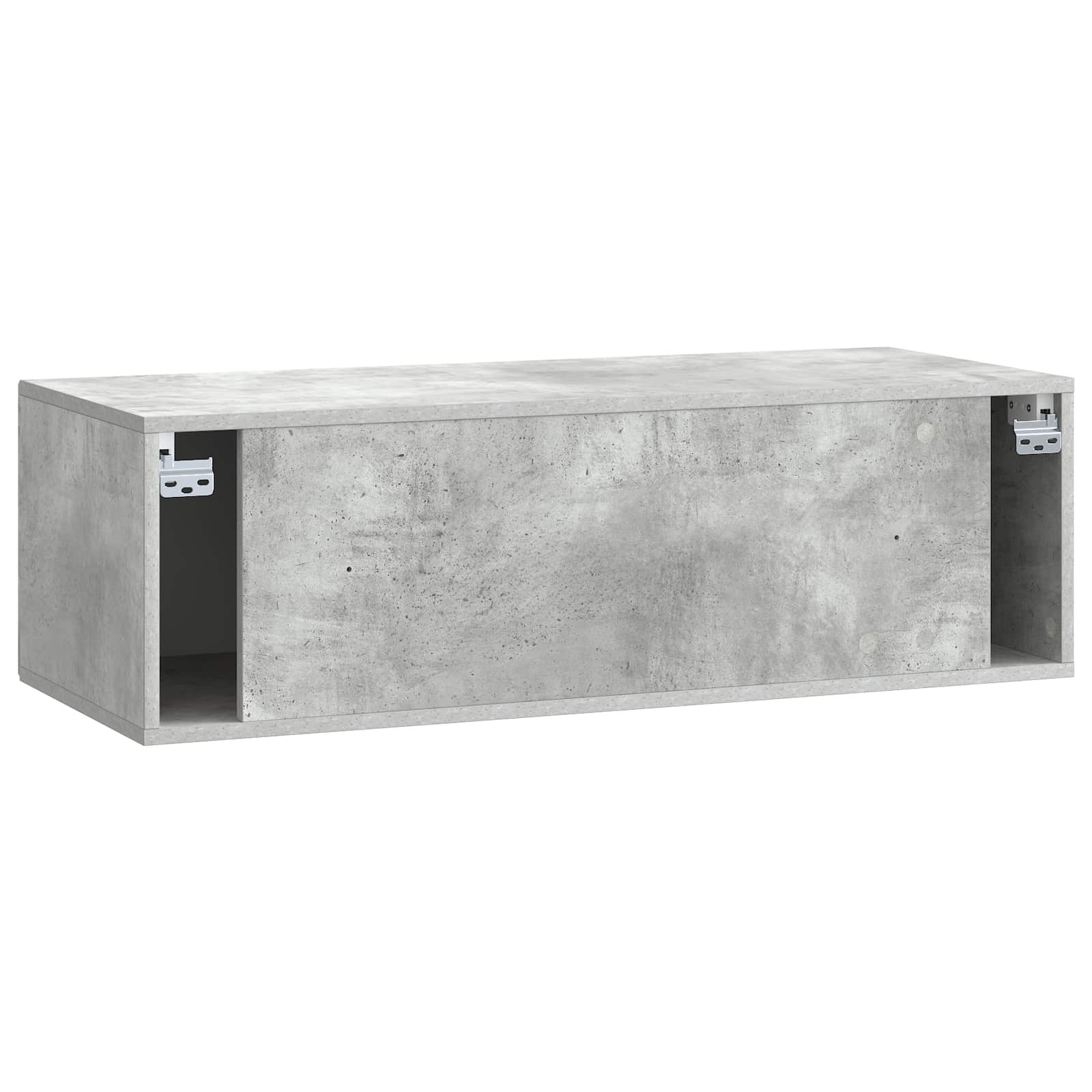 Mobile Porta TV da Muro Grigio Cemento 98 x 41 x 30 cm