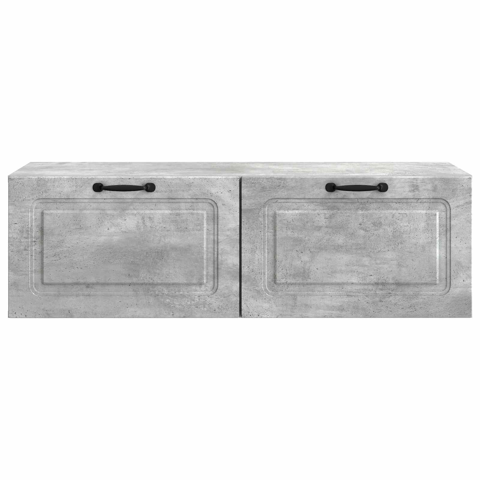 Mobile Porta TV da Muro Grigio Cemento 98 x 41 x 30 cm
