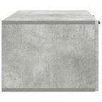 Mobile Porta TV da Muro Grigio Cemento 98 x 41 x 30 cm