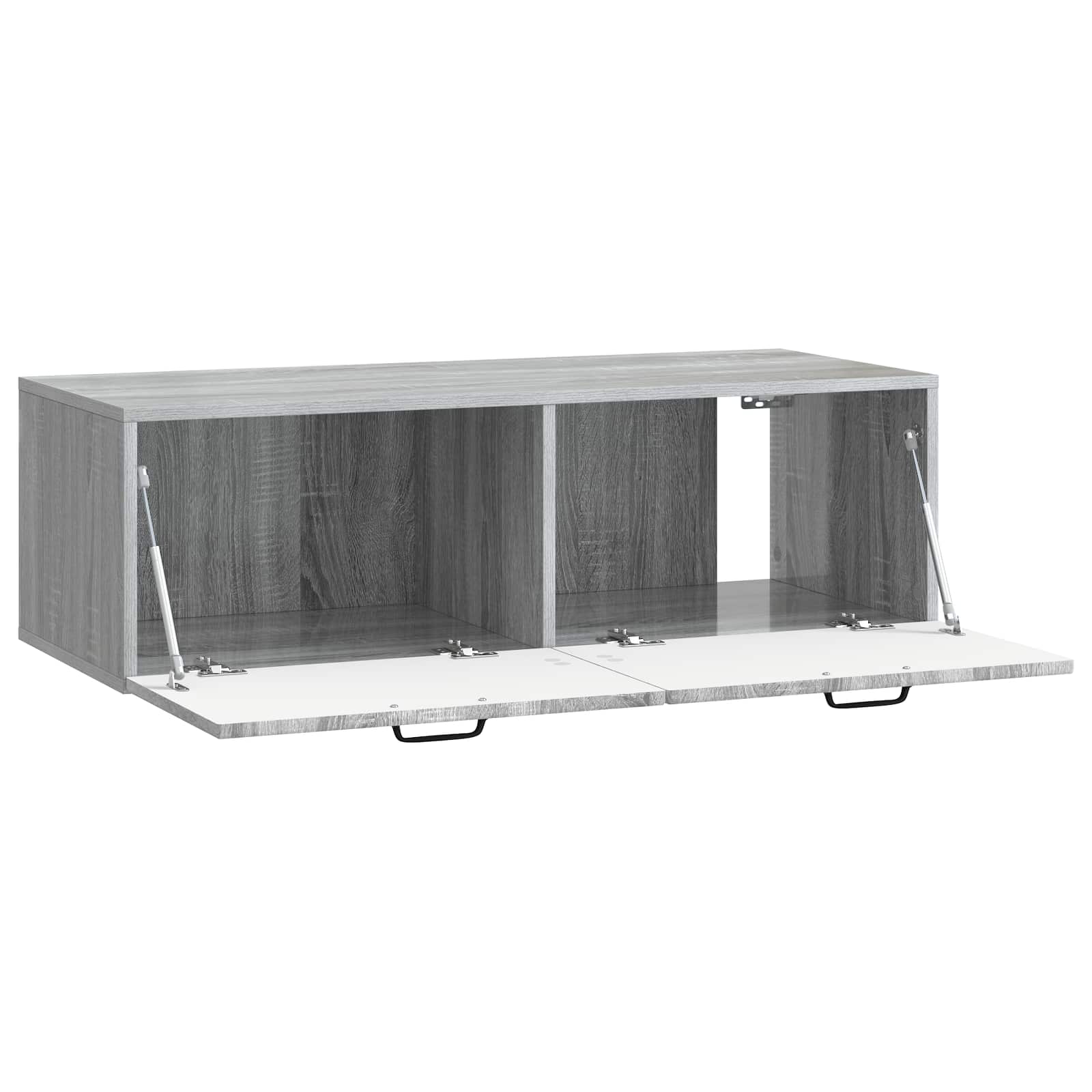 Mobile Porta TV da Muro Grigio Sonoma 98 x 41 x 30 cm