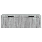 Mobile Porta TV da Muro Grigio Sonoma 98 x 41 x 30 cm