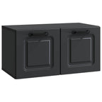 Mobile Porta TV da Muro Nero 59,5 x 31 x 30 cm