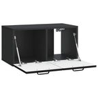Mobile Porta TV da Muro Nero 59,5 x 31 x 30 cm