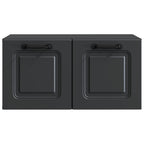 Mobile Porta TV da Muro Nero 59,5 x 31 x 30 cm