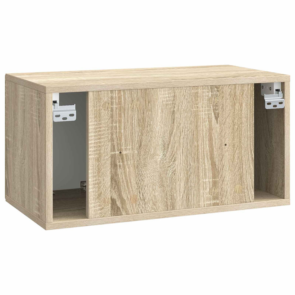 Mobile Porta TV da Muro Rovere Sonoma 59,5 x 31 x 30 cm