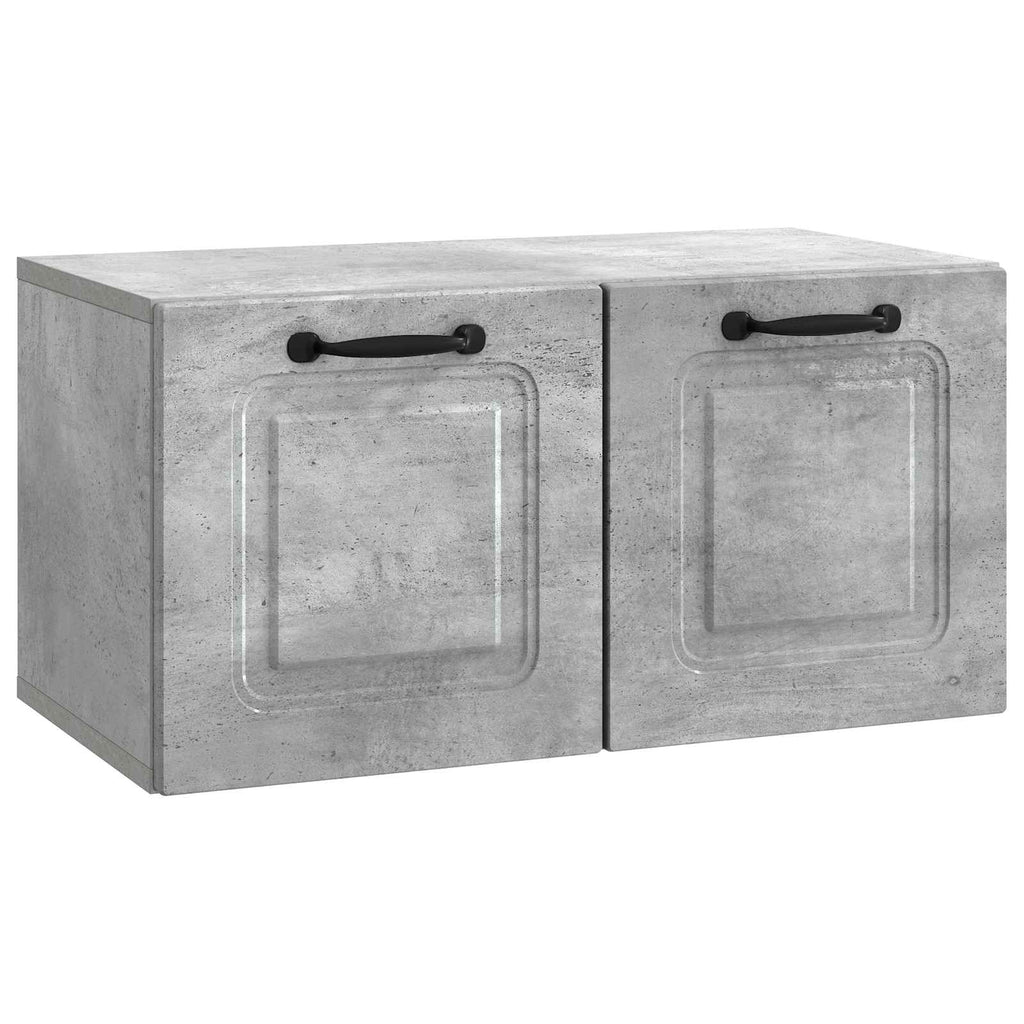 Mobile Porta TV da Muro Grigio Cemento 59,5 x 31 x 30 cm