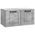 Mobile Porta TV da Muro Grigio Cemento 59,5 x 31 x 30 cm