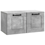Mobile Porta TV da Muro Grigio Cemento 59,5 x 31 x 30 cm