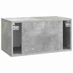 Mobile Porta TV da Muro Grigio Cemento 59,5 x 31 x 30 cm