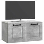 Mobile Porta TV da Muro Grigio Cemento 59,5 x 31 x 30 cm