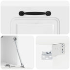 Mobile Porta TV da Muro Bianco Lucido 59,5 x 31 x 30 cm