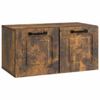 Mobile Porta TV da Muro Rovere Fumo 59,5 x 31 x 30 cm