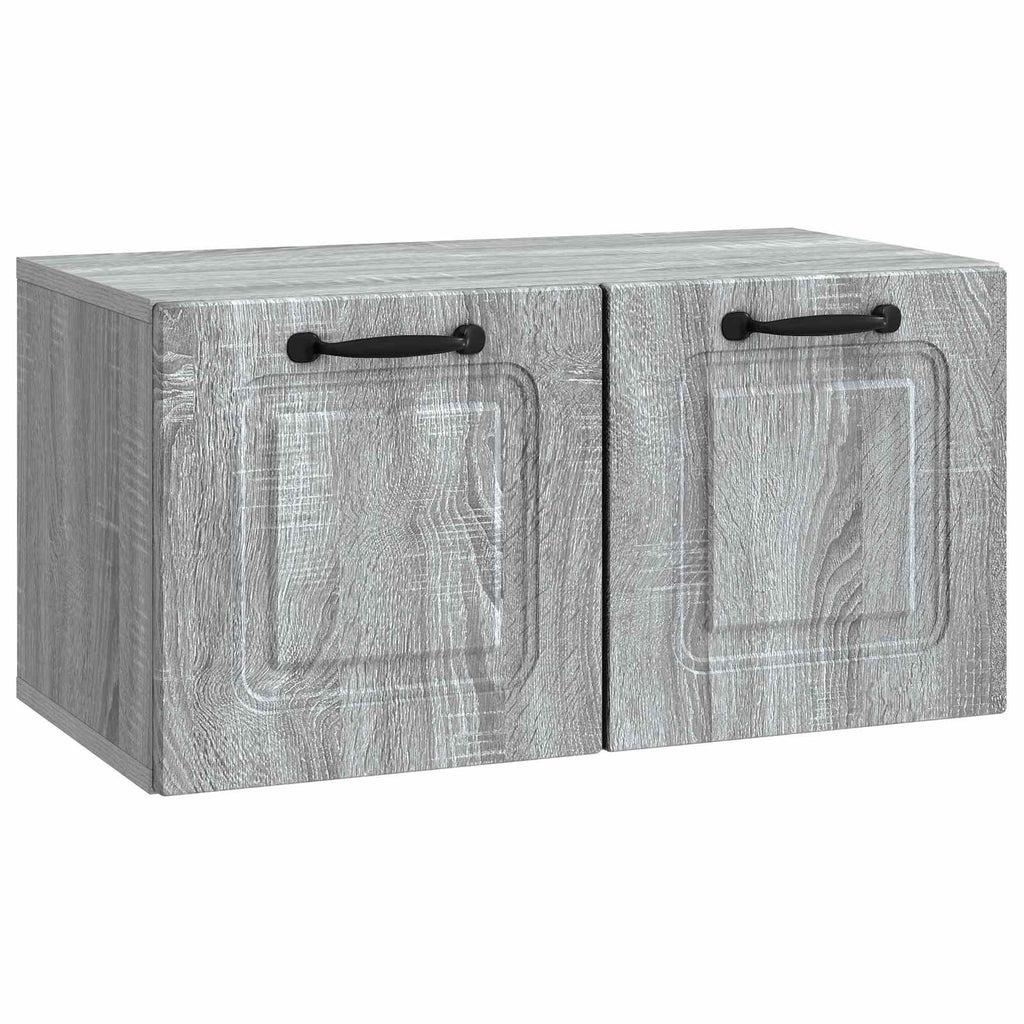 Mobile Porta TV da Muro Grigio Sonoma 59,5 x 31 x 30 cm