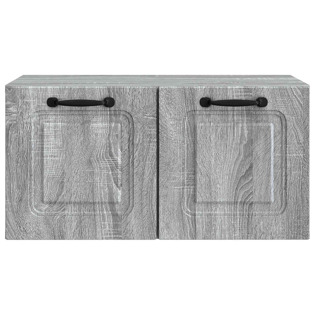 Mobile Porta TV da Muro Grigio Sonoma 59,5 x 31 x 30 cm