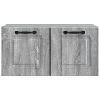 Mobile Porta TV da Muro Grigio Sonoma 59,5 x 31 x 30 cm