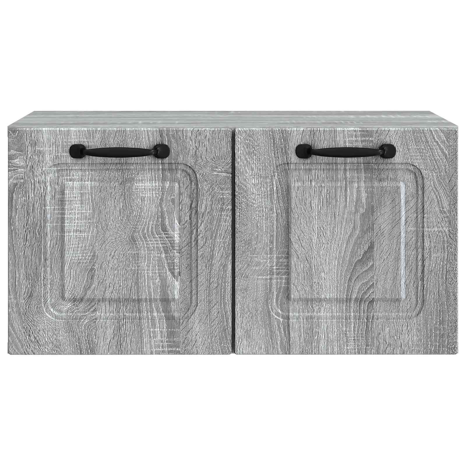 Mobile Porta TV da Muro Grigio Sonoma 59,5 x 31 x 30 cm