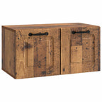 Mobile Porta TV da Muro Legno antico 59,5 x 31 x 30 cm