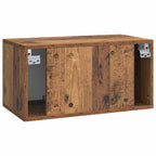 Mobile Porta TV da Muro Legno antico 59,5 x 31 x 30 cm