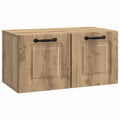 Mobile Porta TV da Muro Rovere Artigianale 59,5 x 31 x 30 cm