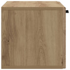 Mobile Porta TV da Muro Rovere Artigianale 59,5 x 31 x 30 cm
