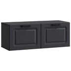 Mobile Porta TV da Muro Nero 78,5 x 31 x 30 cm