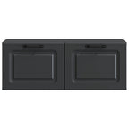 Mobile Porta TV da Muro Nero 78,5 x 31 x 30 cm