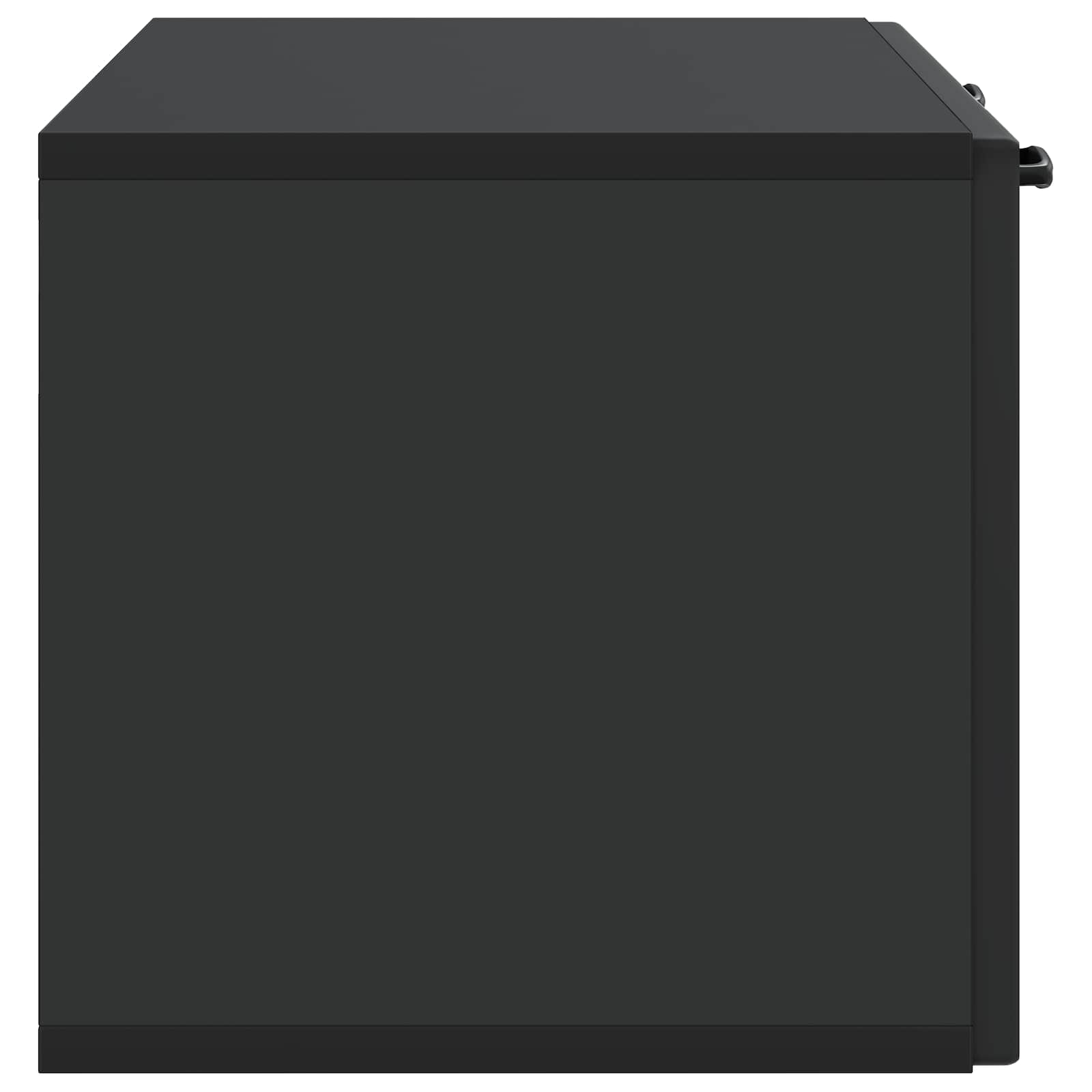 Mobile Porta TV da Muro Nero 78,5 x 31 x 30 cm