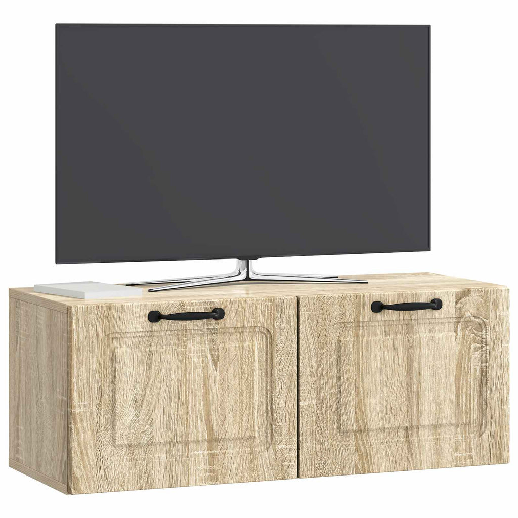 Mobile Porta TV da Muro Rovere Sonoma 78,5 x 31 x 30 cm