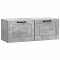 Mobile Porta TV da Muro Grigio Cemento 78,5 x 31 x 30 cm