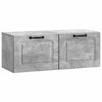 Mobile Porta TV da Muro Grigio Cemento 78,5 x 31 x 30 cm