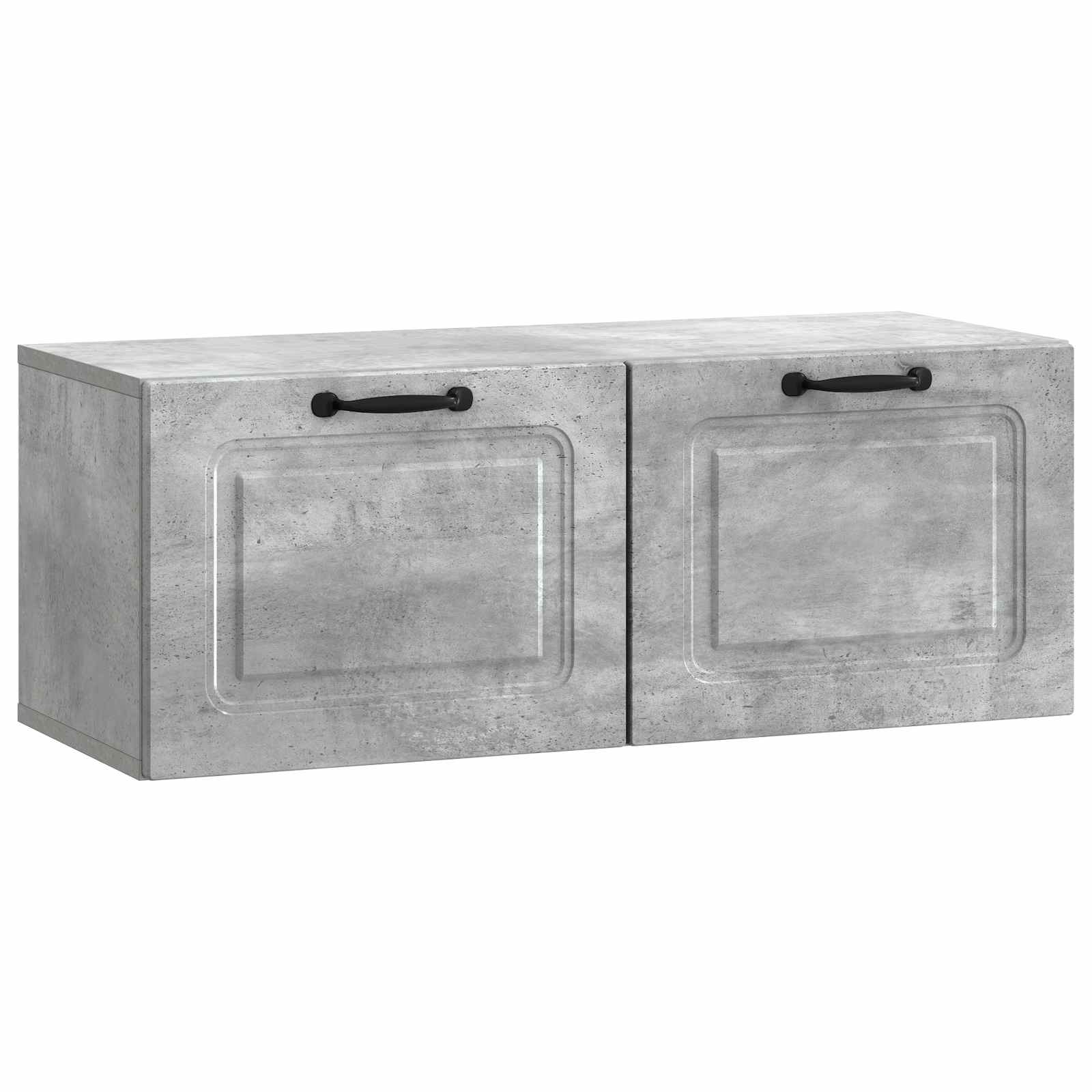 Mobile Porta TV da Muro Grigio Cemento 78,5 x 31 x 30 cm