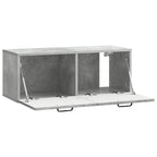 Mobile Porta TV da Muro Grigio Cemento 78,5 x 31 x 30 cm