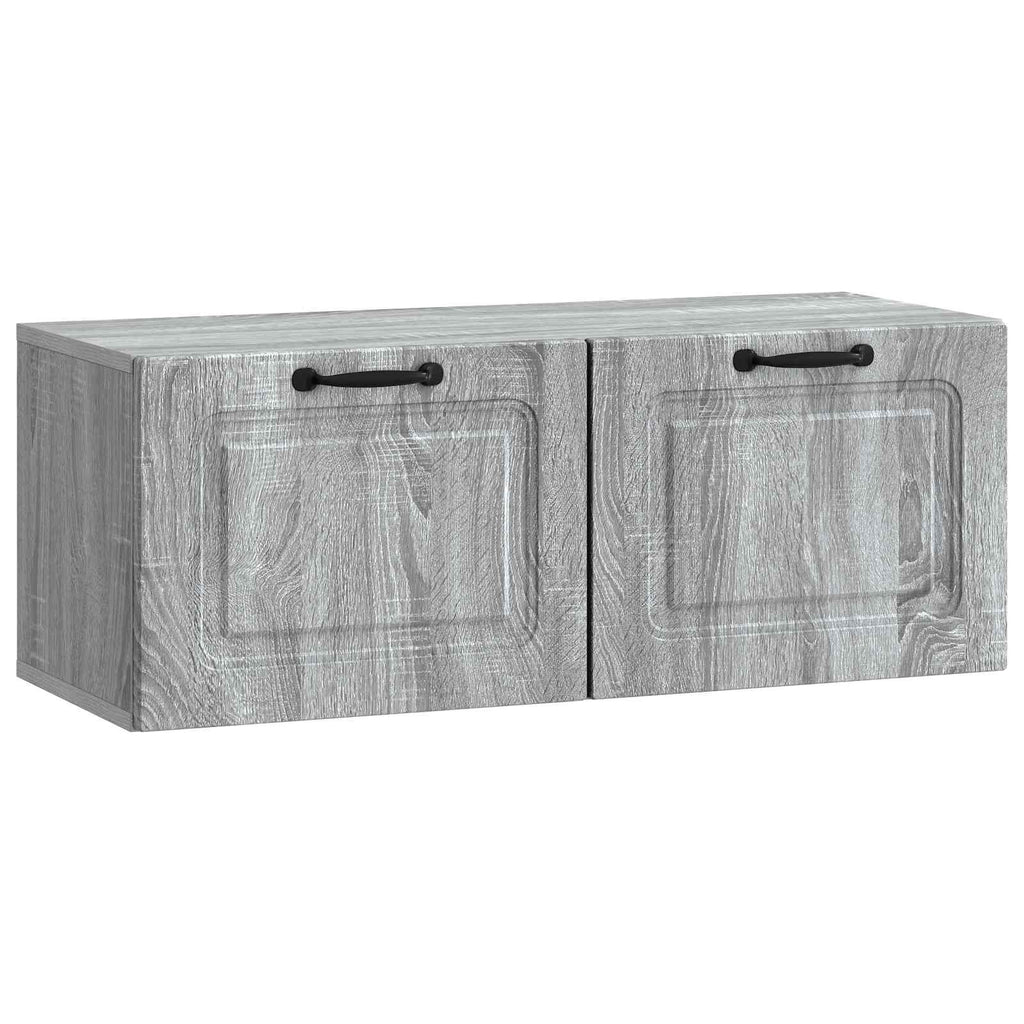 Mobile Porta TV da Muro Grigio Sonoma 78,5 x 31 x 30 cm