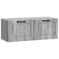 Mobile Porta TV da Muro Grigio Sonoma 78,5 x 31 x 30 cm