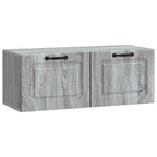 Mobile Porta TV da Muro Grigio Sonoma 78,5 x 31 x 30 cm
