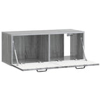 Mobile Porta TV da Muro Grigio Sonoma 78,5 x 31 x 30 cm
